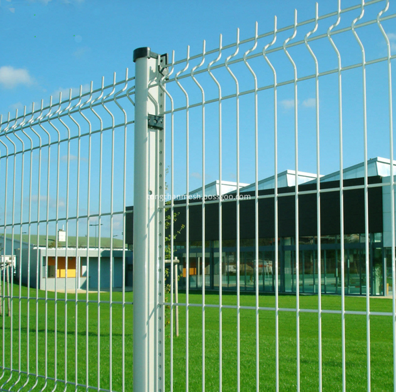 Lapangan Terbang Welded Metal Mesh Fencing Net