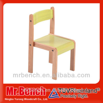 K/D courful carton solid beech wood furniture chairs