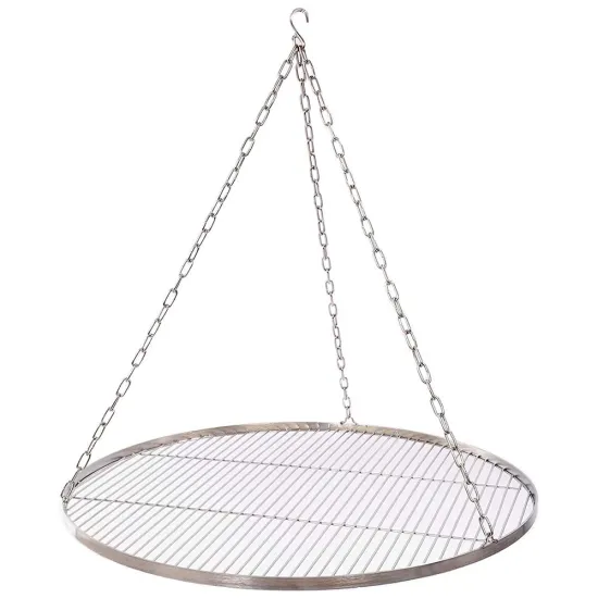 70 cm Round Stainless Steel Wire Mesh Grill Grates with Chain