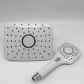White Touch Control Plastic Hand Shower Head Sets
