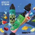 Sabor de frutas Breze Stiik Fit 6000Puffs Vape descartável