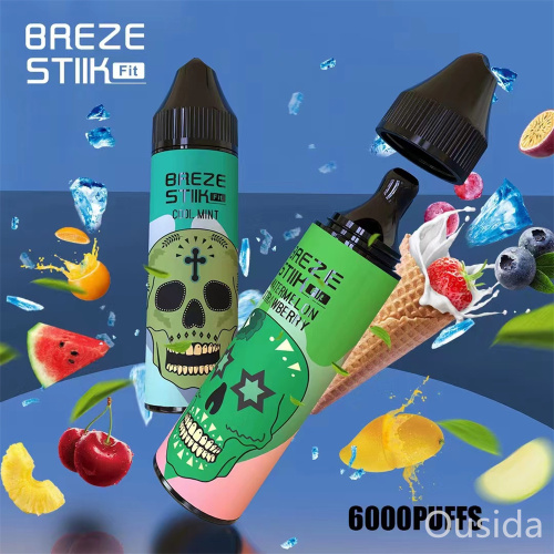 Hương vị trái cây breze stiik phù hợp 6000puffs vape dùng một lần