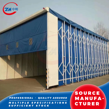 Telescopic Booth for Spraying and Sanding