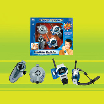Micro Spy Kit + Walkie Talkie