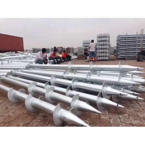 Photovoltaic Solar Energy Ground Screw Pile