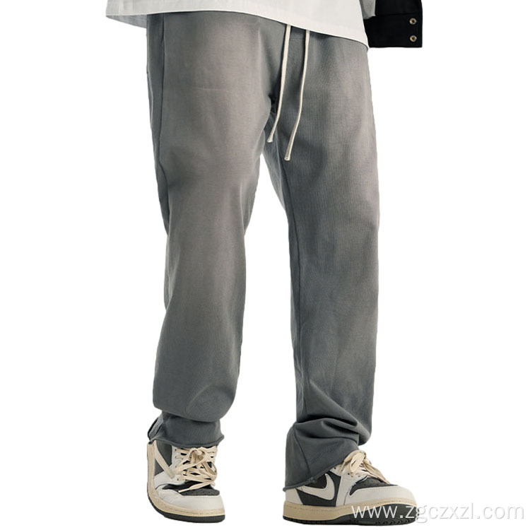 Men's four seasons fashion distressed sweatpants