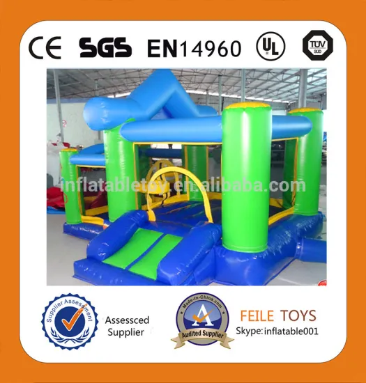 2014 most popular inflatable cartoon bouncer combo/amazing slide combo/inflatable star bouncer castle for kids