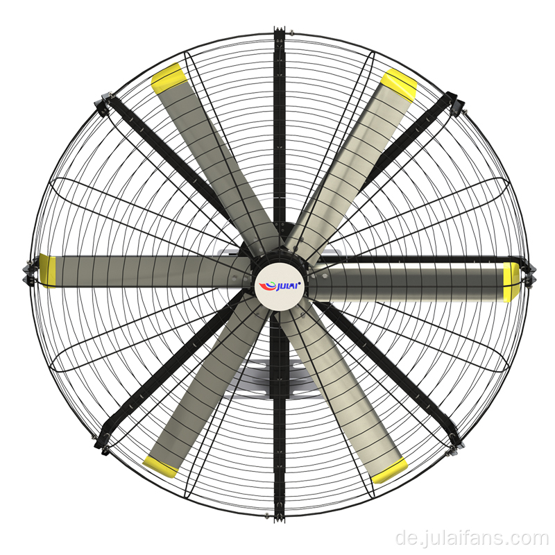 Großer rotbarer energiesparender Wandventilator