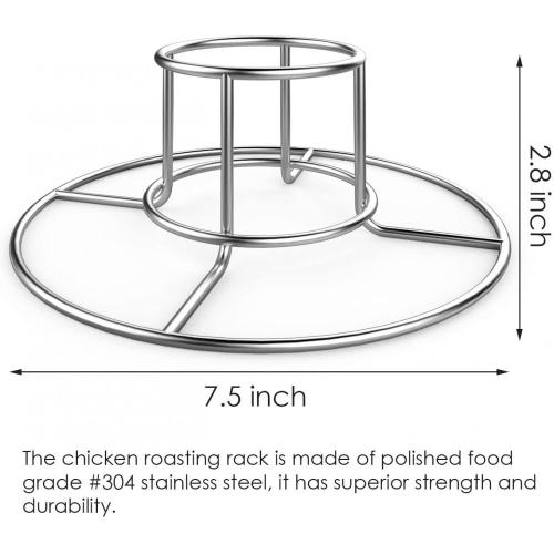 stainless steel Beer Can Chicken Rack