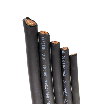 Welding Cable Price per Meter 300 Amp to 1000A Copper Rubber Insulation