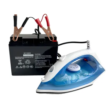 Factory Direct Steam Solar Iron: Portable 12V Electric Clothes Iron Utilizing Solar Power
