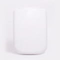 Slow Close White Plastic Square Toilet Seat Cover