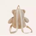 Plush cute bear schoolbag