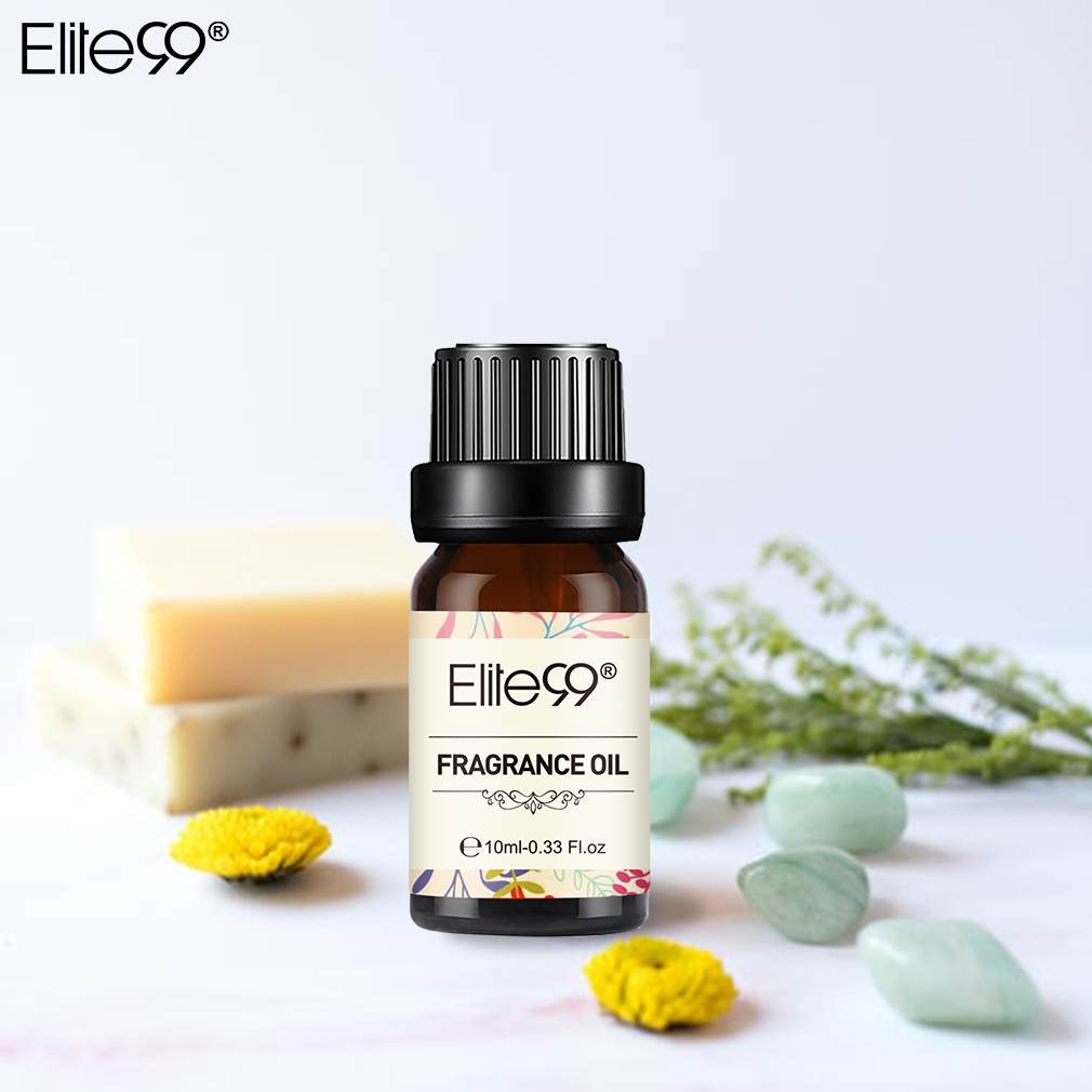 Elite99 Flower Fruit Essential Oil for Humidifier Fragrance Lamp Fresh Apple Coconut&Vanilla Mango Lemon&Lime Pineapple Oil 10ml