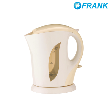 Pale Yellow Leaf-Window Lightweight Electric Kettle