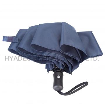 Wind Resistant Navy 3 Folding Umbrella