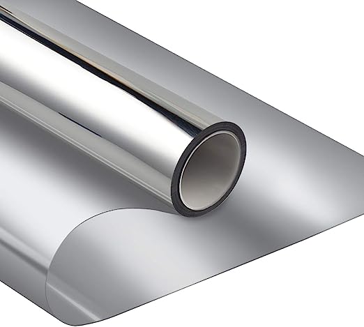 titanium static cling window film
