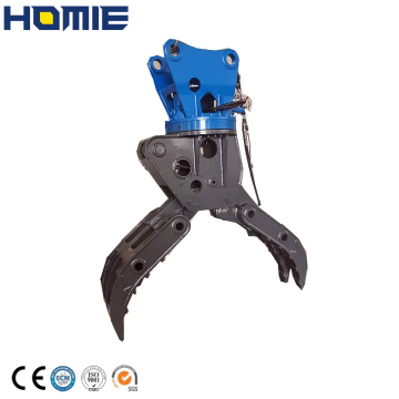 Japanese Single Cylinder Grapple - Hydraulic Wood Grapple for Logs