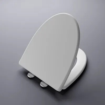 Roca Hall Toilet Seat with Bumper, Shower Hinge Cover & CE Certificate