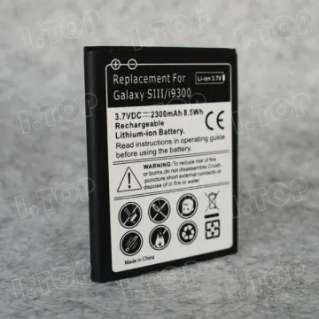 China Mobile Phone Battery Factory 2300mAh Galaxy S3 i9300 OEM Battery Support NFC