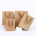 Cheap kraft costume paper gift shoppping bags