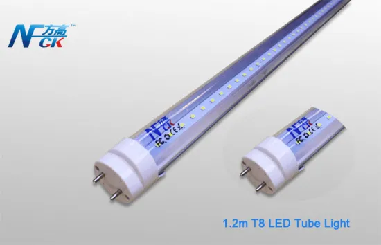 1200mm 1500lm 18w G13 T8 Led Tube Light , 240v Led Tube Lighting