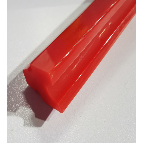 Plastic Extrusion Products Custom Made PU extruded profile guide rail Supplier