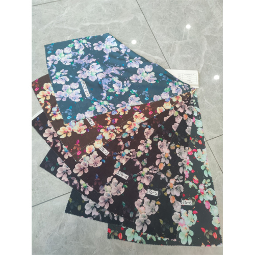 Imitation Acetate Digital Printed Chiffon Apparel Fabric