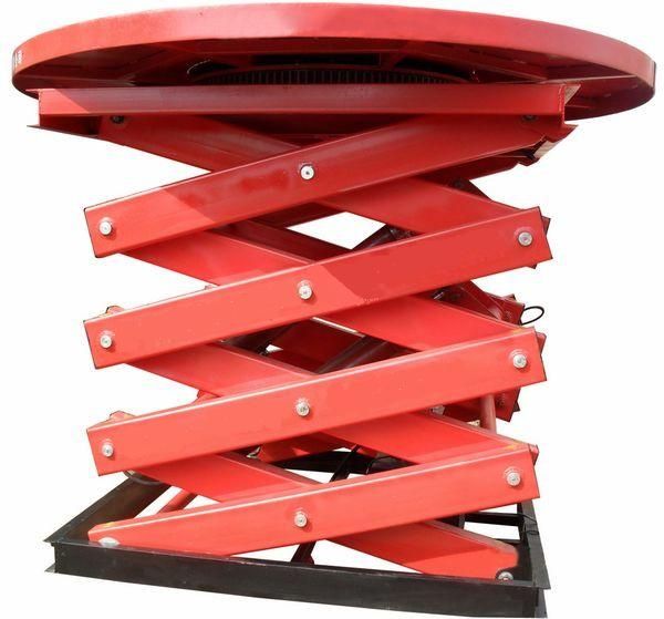 Etapa giratoria hidráulica modificada para requisitos particulares de Good Price Scissor Lift