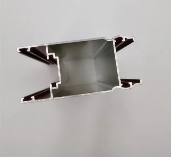 Anodized aluminium door profile