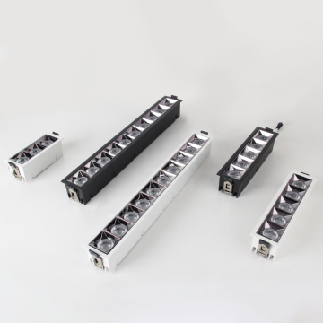 30W Single Source Linear COB Down Ceiling Spotlight for Project Office