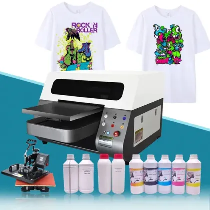 Effortless A3 DTG Printing Machine for Apparel Design
