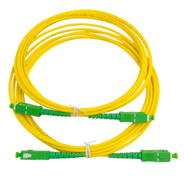 New 3.0 SC/APC to SC/APC Gigabit Single-Mode 1M/3M Fiber Optic Pigtails with Jumper and Patch Cord