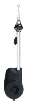 Power antenna with AM/FM radio device