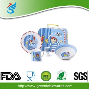Kids Dinnerware Set Container for Food Children's Tableware
