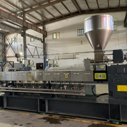 Customized MSE Series Co-rotating Three Screw Extruder Making Machine