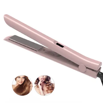 Professional 2 in 1 Fast Ceramic Hair Straightener Flat Iron