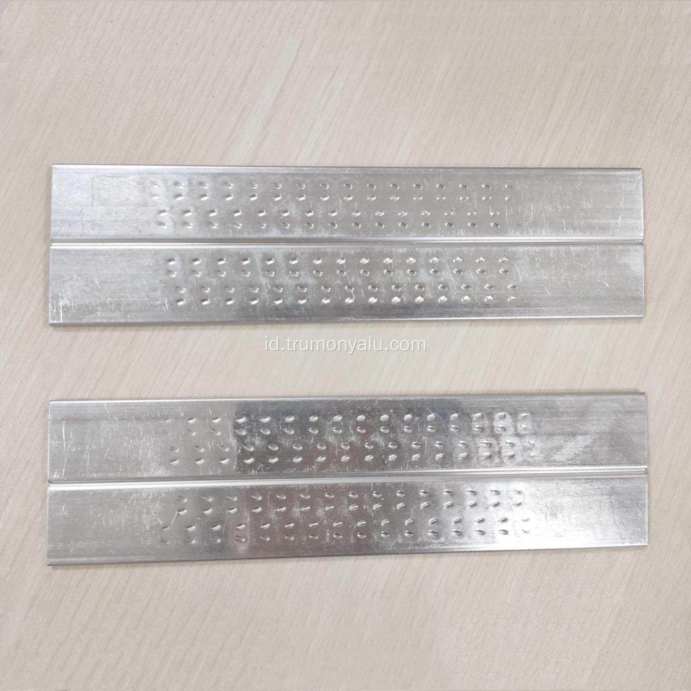 Dimple Aluminium Tabung Frekuensi Tinggi untuk Radiator Otomatis