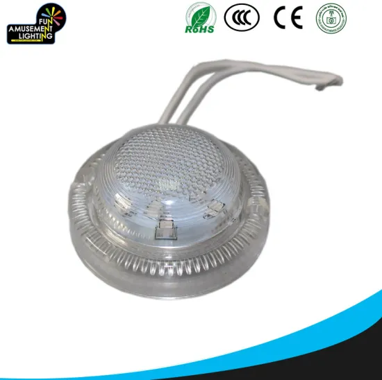 LED Amusement light RGB 9LED with wire
