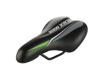 Slim Shape Junior Bicycle Saddle with Polypropylene Base and Rail Support