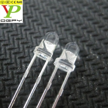 LED Diodes 3mm - Red, Yellow, Orange, Green, Blue, White (1.8V-2.2V/3V, CE & RoHS Compliant)