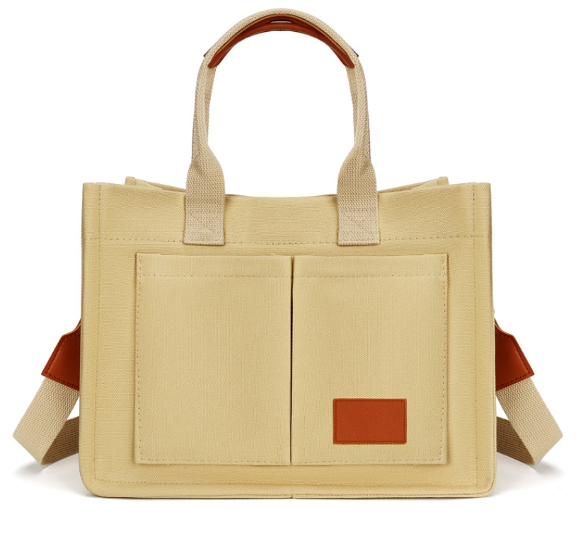 Fashion Stylish Waxed Canvas tote Bag