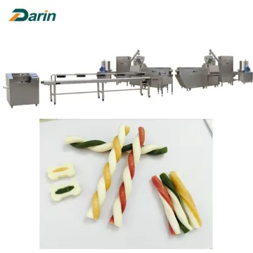 Darin pet dog food treats making machinery