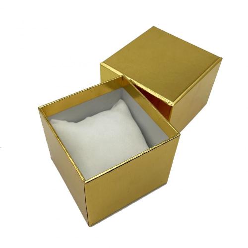 Luxe Gold Box Pillow Insert Watch Sieradendoos