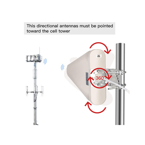 Booster Signal Booster ด้วยโทรศัพท์มือถือ 600 ~ 2700MHz สูง