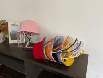 Kids faceshield protective mask plastic hat factory