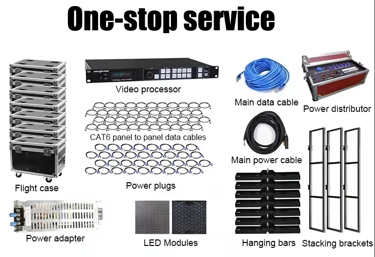 outdoor waterproof full color double sided led display
