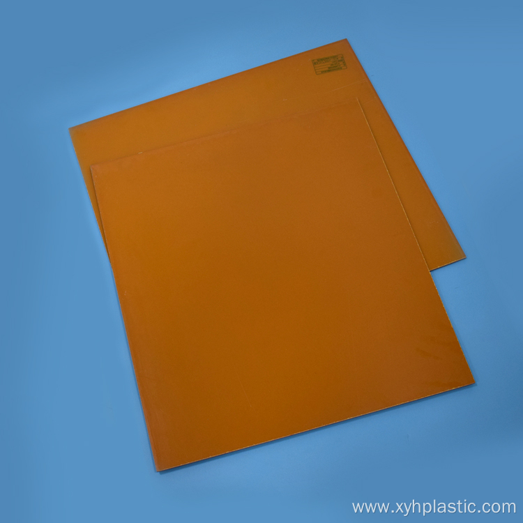 Insulation Orange Double Side Frosted Bakelite Sheet