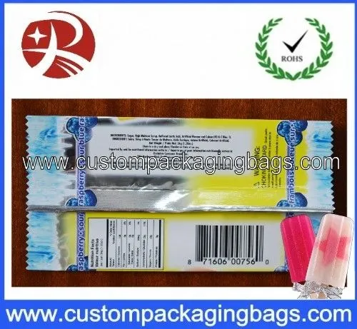 Creative Composite Plastic Food Packaging Bags For Ice Cream