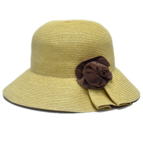 レディース流行漁師春花の飾られた帽子